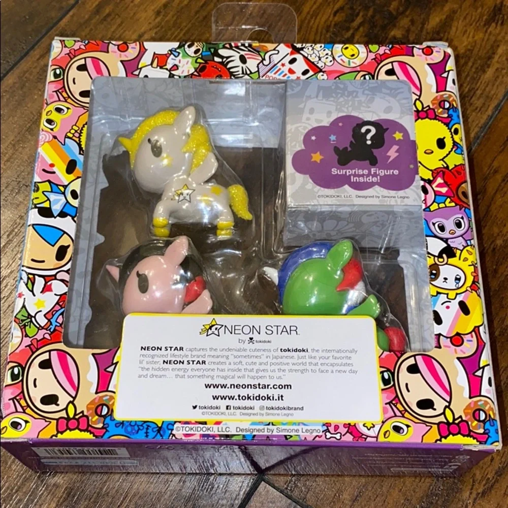 Neon Star By Tokidoki Neon Star Squad 4 Pack